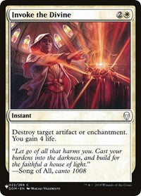 Invoke the Divine (22) [The List Reprints]