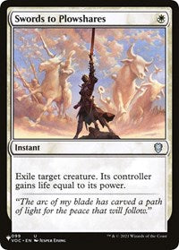 Swords to Plowshares (VOC) (99) [The List Reprints]