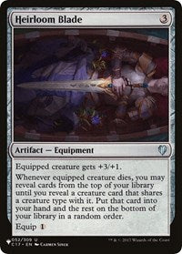 Heirloom Blade (52) [The List Reprints]