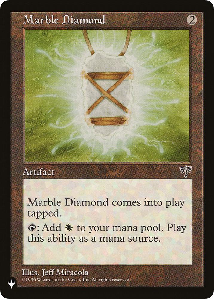 Marble Diamond [The List Reprints]