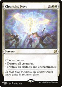 Cleansing Nova (86) [The List Reprints]