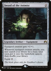 Sword of the Animist (ORI) (240) [The List Reprints]