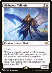 Righteous Valkyrie (24) [The List Reprints]