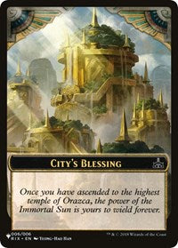 City's Blessing // The Monarch Double-sided Token (6 // 14) [The List Reprints]
