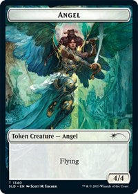 Angel (SLD) // Soldier (GRN) Double-sided Token (1340 // 2) [Secret Lair Drop Series]