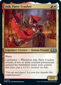 Ash, Party Crasher (201) [Wilds of Eldraine]