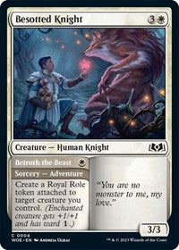 Besotted Knight (4) [Wilds of Eldraine]