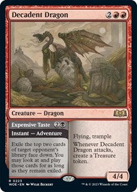 Decadent Dragon (223) [Wilds of Eldraine]