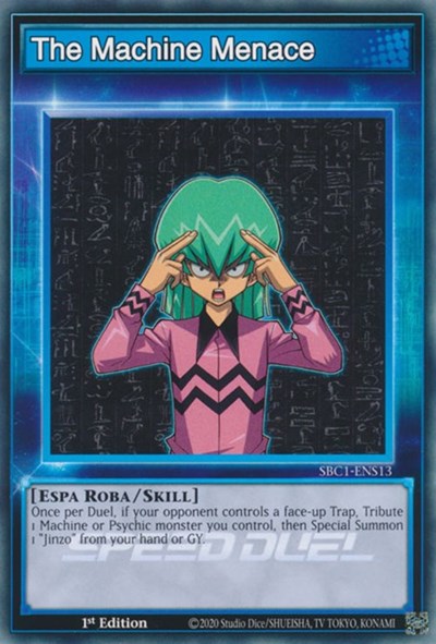 The Machine Menace (SBC1-ENS13) [Speed Duel: Streets of Battle City]