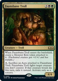 Faunsbane Troll (203) [Wilds of Eldraine]