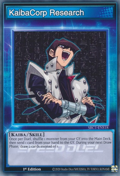 KaibaCorp Research (SBC1-ENS18) [Speed Duel: Streets of Battle City]
