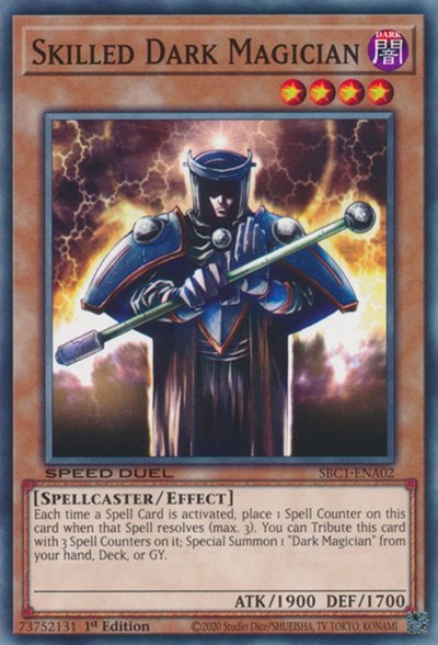 Skilled Dark Magician (SBC1-ENA02) [Speed Duel: Streets of Battle City]