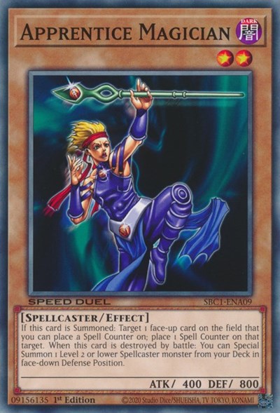 Apprentice Magician (SBC1-ENA09) [Speed Duel: Streets of Battle City]
