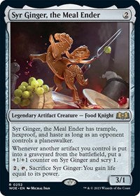 Syr Ginger, the Meal Ender (252) [Wilds of Eldraine]