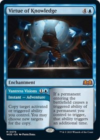 Virtue of Knowledge (76) [Wilds of Eldraine]