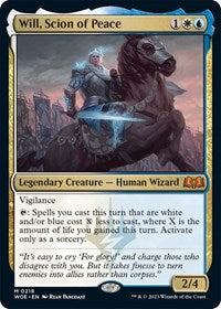 Will, Scion of Peace (218) [Wilds of Eldraine]