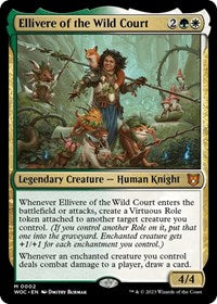 Ellivere of the Wild Court (2) [Commander: Wilds of Eldraine]