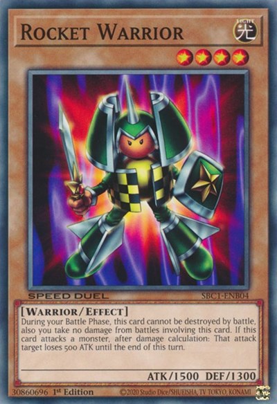 Rocket Warrior (SBC1-ENB04) [Speed Duel: Streets of Battle City]