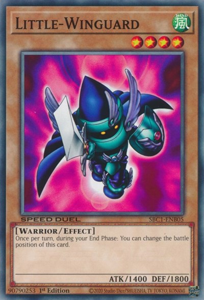 Little-Winguard (SBC1-ENB05) [Speed Duel: Streets of Battle City]