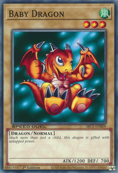Baby Dragon (SBC1-ENB09) [Speed Duel: Streets of Battle City]