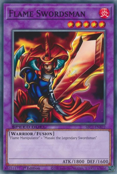 Flame Swordsman (SBC1-ENB22) [Speed Duel: Streets of Battle City]