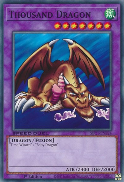 Thousand Dragon (SBC1-ENB24) [Speed Duel: Streets of Battle City]