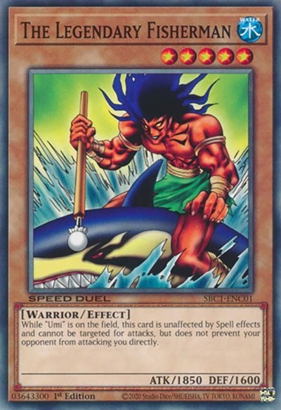 The Legendary Fisherman (SBC1-ENC01) [Speed Duel: Streets of Battle City]