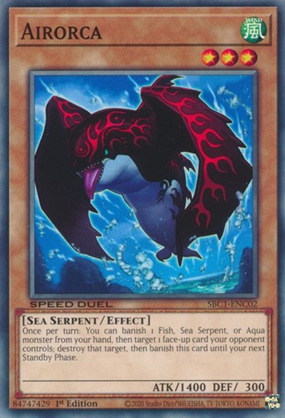 Airorca (SBC1-ENC02) [Speed Duel: Streets of Battle City]