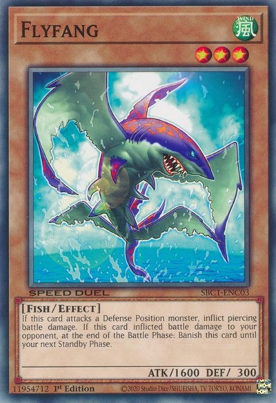 Flyfang (SBC1-ENC03) [Speed Duel: Streets of Battle City]