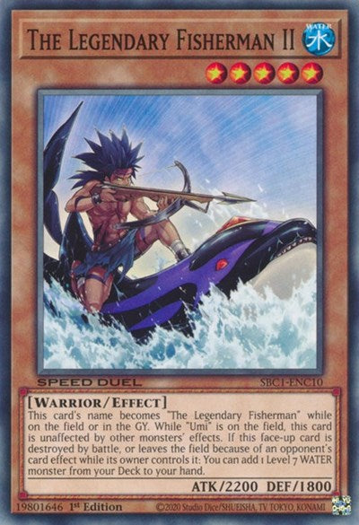 The Legendary Fisherman II (SBC1-ENC10) [Speed Duel: Streets of Battle City]
