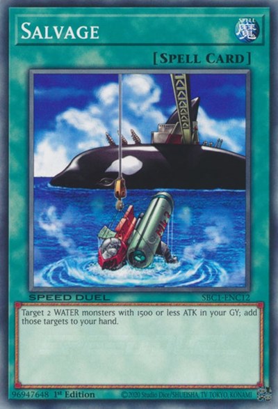 Salvage (SBC1-ENC12) [Speed Duel: Streets of Battle City]