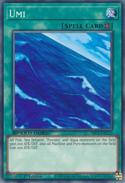 Umi (SBC1-ENC13) [Speed Duel: Streets of Battle City]