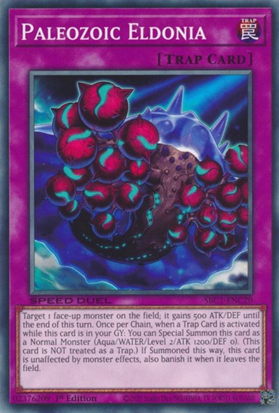 Paleozoic Eldonia (SBC1-ENC20) [Speed Duel: Streets of Battle City]