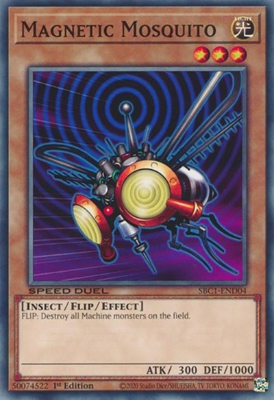 Magnetic Mosquito (SBC1-END04) [Speed Duel: Streets of Battle City]
