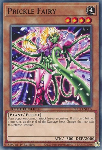 Prickle Fairy (SBC1-END05) [Speed Duel: Streets of Battle City]