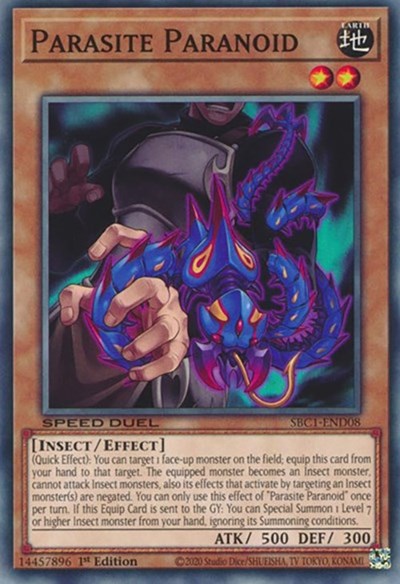 Parasite Paranoid (SBC1-END08) [Speed Duel: Streets of Battle City]