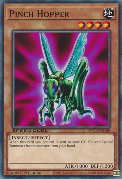 Pinch Hopper (SBC1-END09) [Speed Duel: Streets of Battle City]