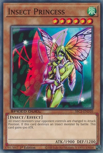 Insect Princess (SBC1-END10) [Speed Duel: Streets of Battle City]