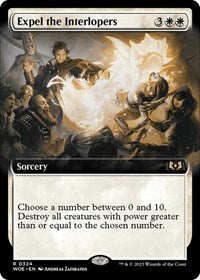 Expel the Interlopers (Extended Art) (324) [Wilds of Eldraine]
