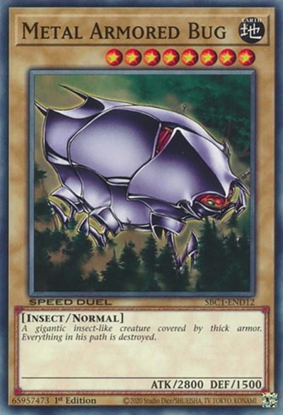 Metal Armored Bug (SBC1-END12) [Speed Duel: Streets of Battle City]