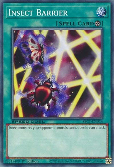 Insect Barrier (SBC1-END14) [Speed Duel: Streets of Battle City]
