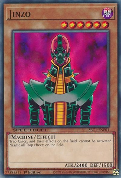 Jinzo (SBC1-ENE01) [Speed Duel: Streets of Battle City]