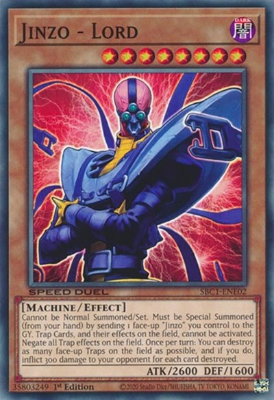 Jinzo - Lord (SBC1-ENE02) [Speed Duel: Streets of Battle City]