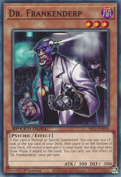 Dr. Frankenderp (SBC1-ENE06) [Speed Duel: Streets of Battle City]