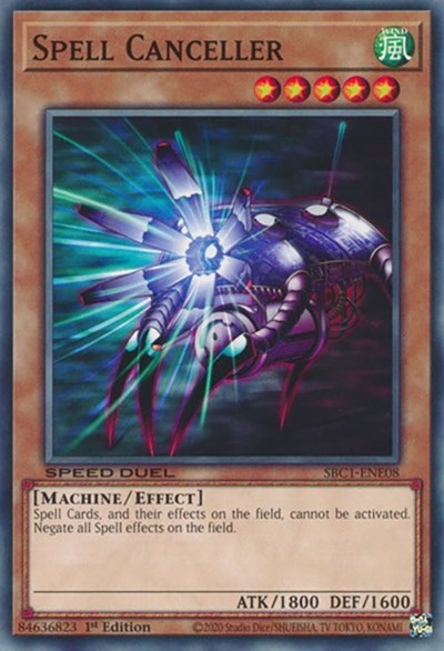 Spell Canceller (SBC1-ENE08) [Speed Duel: Streets of Battle City]