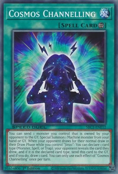 Cosmos Channelling (SBC1-ENE12) [Speed Duel: Streets of Battle City]