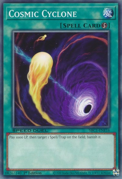 Cosmic Cyclone (SBC1-ENE16) [Speed Duel: Streets of Battle City]