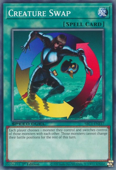 Creature Swap (SBC1-ENE17) [Speed Duel: Streets of Battle City]