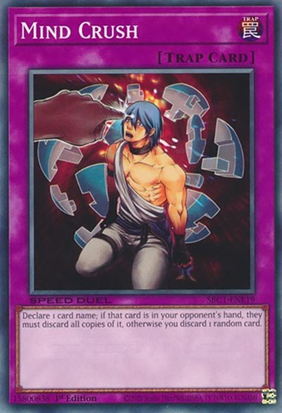 Mind Crush (SBC1-ENE19) [Speed Duel: Streets of Battle City]