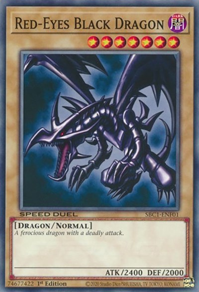 Red-Eyes Black Dragon (SBC1-ENF01) [Speed Duel: Streets of Battle City]